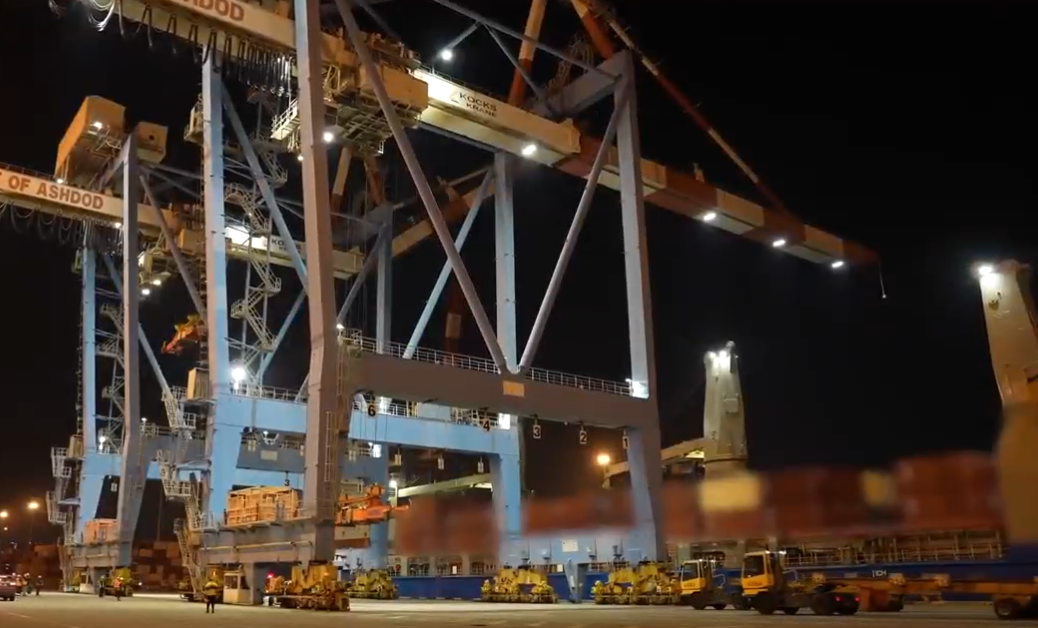 6500吨军事装备从美国运抵以色列