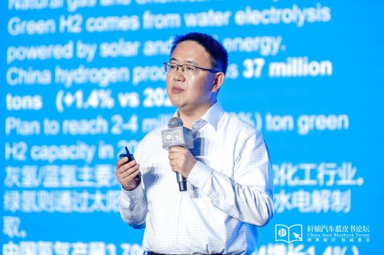 佛吉亚潘锋:氢能与纯电、天然气应是互补关系,而非你死我活