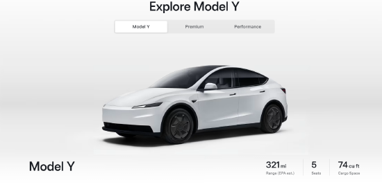 特斯拉在美国上调Model Y车型的售价