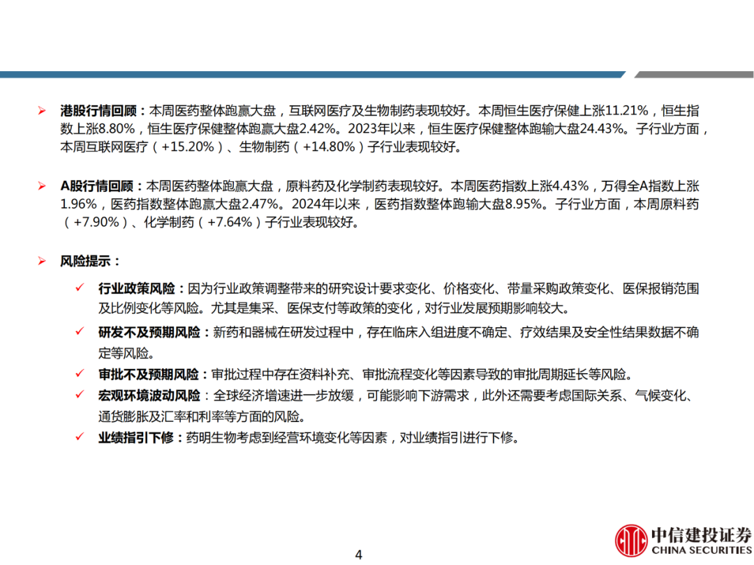 【报告】医药行业观点：积极布局，春种秋收
