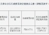 天津津南村镇银行被罚20万元：违反金融统计管理相关规定