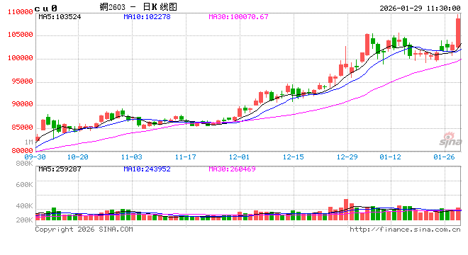 光大期货有色金属类日报1.29