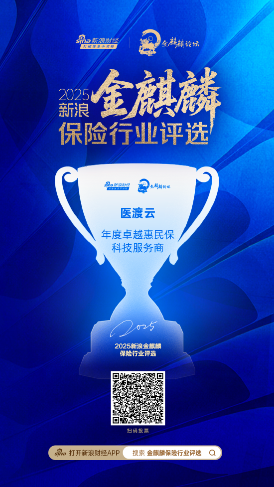 医渡云获评“年度卓越惠民保科技服务商”