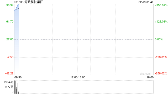 超5000倍认购！海致科技集团港股首日高开逾204% 一手盈利11048港元