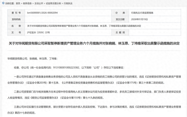 年内首现两家期货公司被罚停开新业务,去年四季度已见密集信号