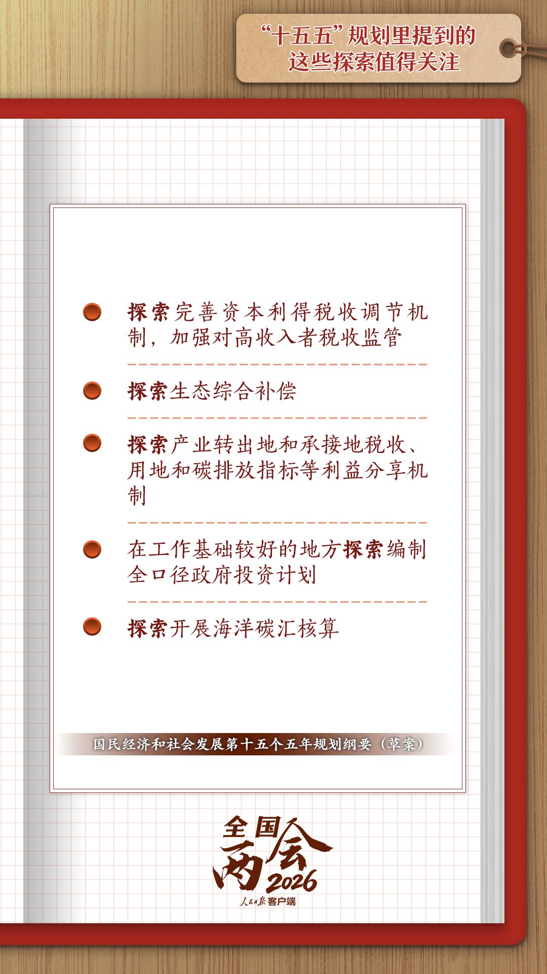 “十五五”规划里提到的这些探索值得关注