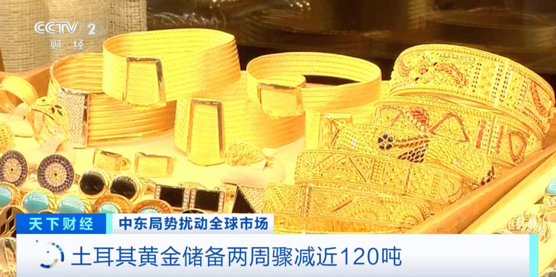 土耳其，狂抛黄金！原因何在？