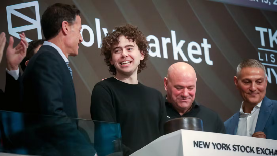 预测市场平台Polymarket正以约150亿美元估值洽谈融资