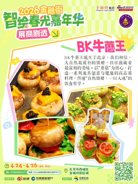 新一波展商剧透来袭！“2026金融街智绘春光嘉年华”好吃好逛好出片！