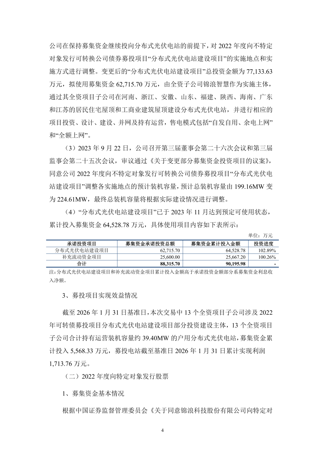 3.94亿!锦浪科技转让24个光伏项目公司股权及设备