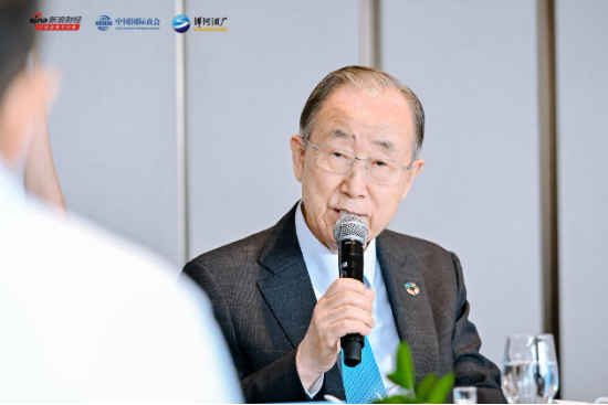 潘基文出席可持续全球领导者大会海外专场午餐会： 中国应为自己在绿色发展上取得的成就自豪